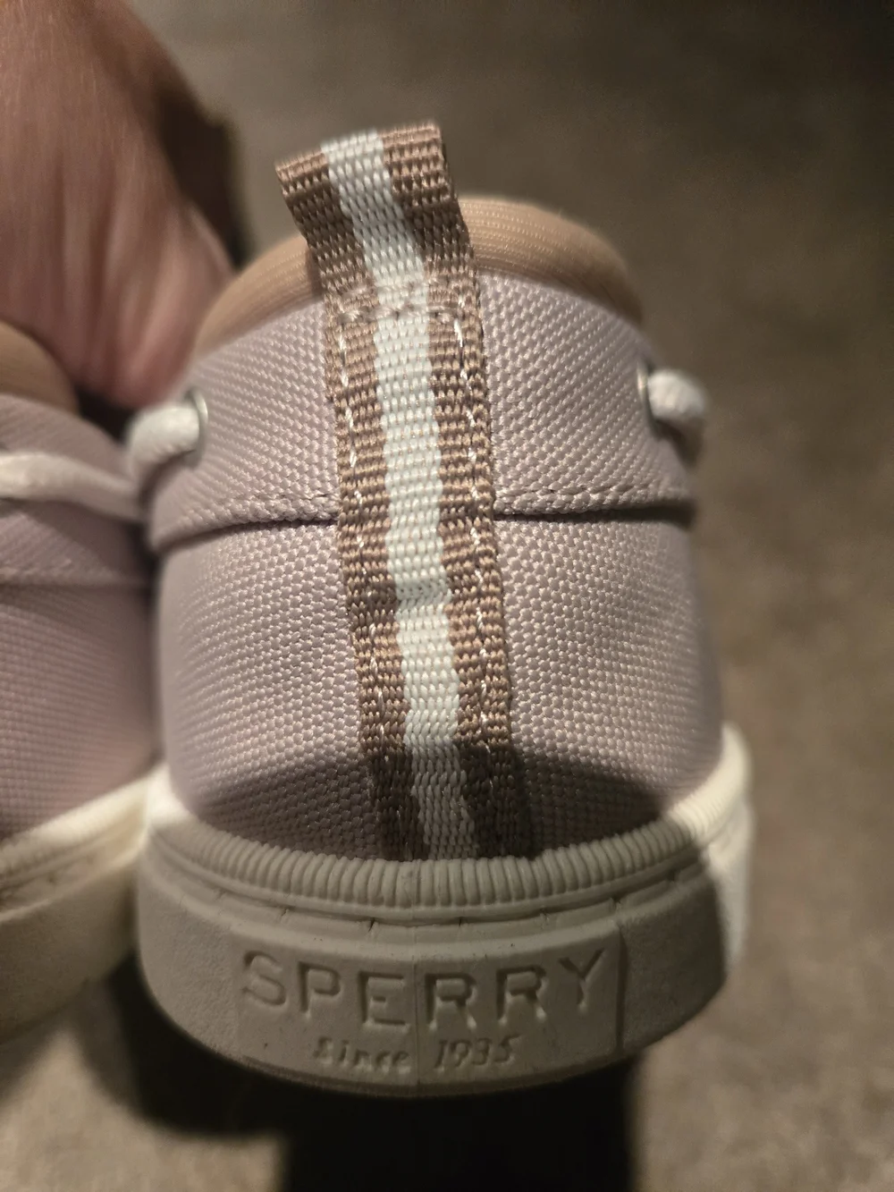 Sperry Youth Boys Canvas Boat Shoes Size 6